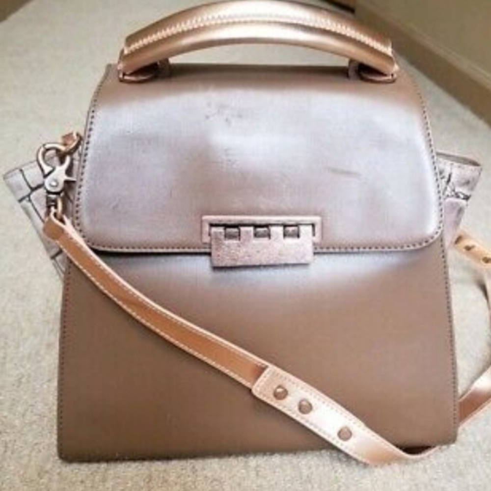 Zac posen eartha bag taupe purse